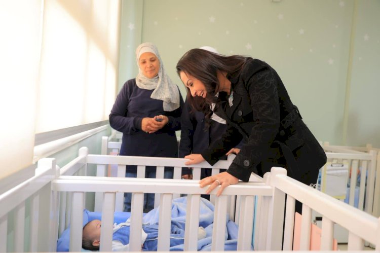 وزيرة التضامن تتفقد مركز الكفالة لاستقبال وتصنيف والإقامة المؤقتة للأطفال بـ15 مايو